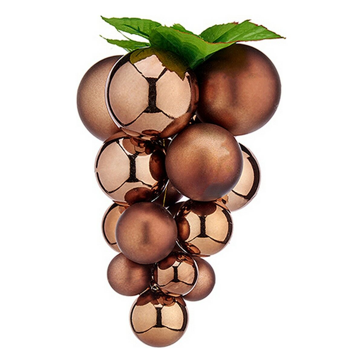 Julgranskula Krist+ Brun Plast Vindruvor - 2