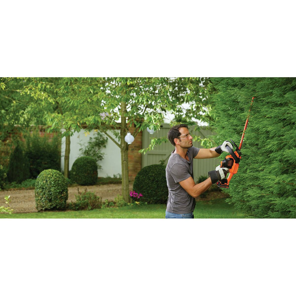 Häcktrimmer Black & Decker Power Command GTC18452PC 18 V 45 cm - 3