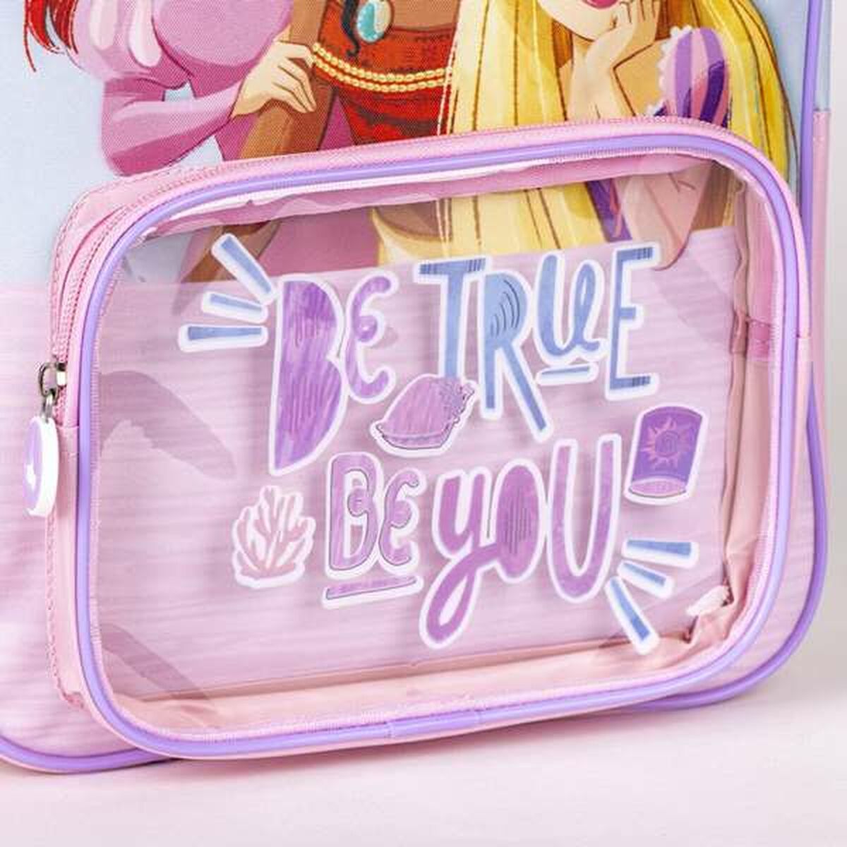 Skolryggsäck Disney Princess Blå - 5