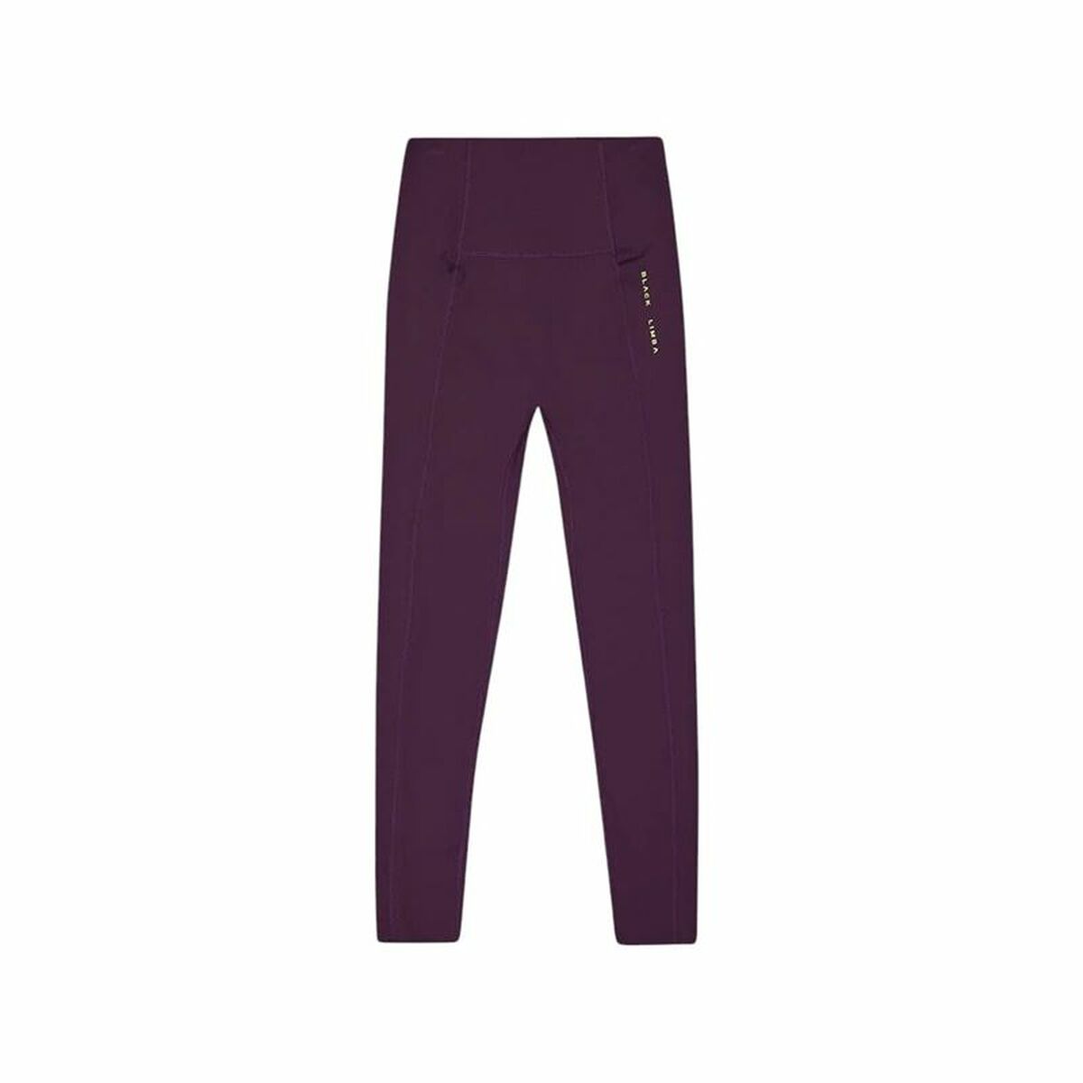 Sport-leggings, Dam Black Limba Curve Line