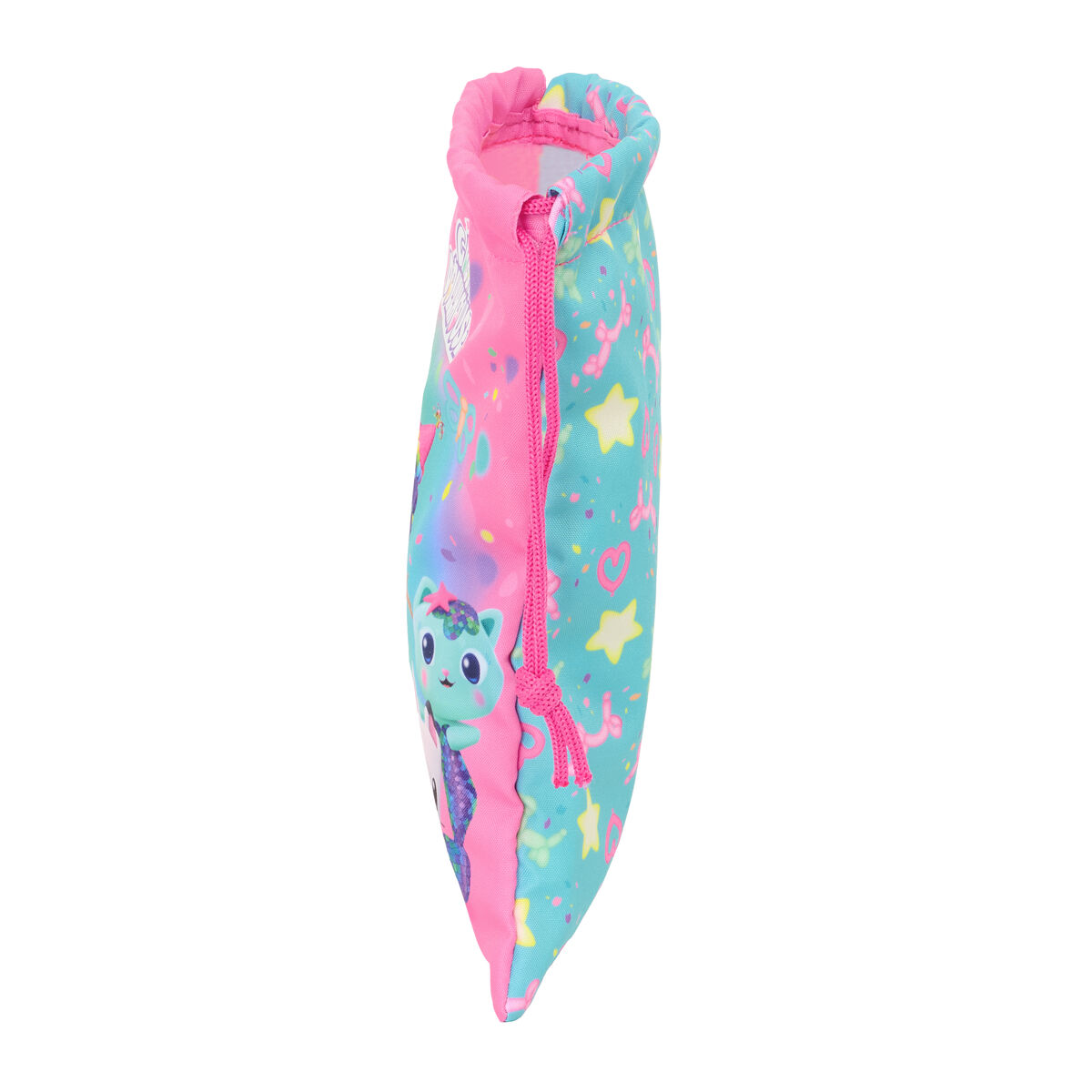 Mellanmålsväska Gabby's Dollhouse Confetti Rosa Turkos - 3