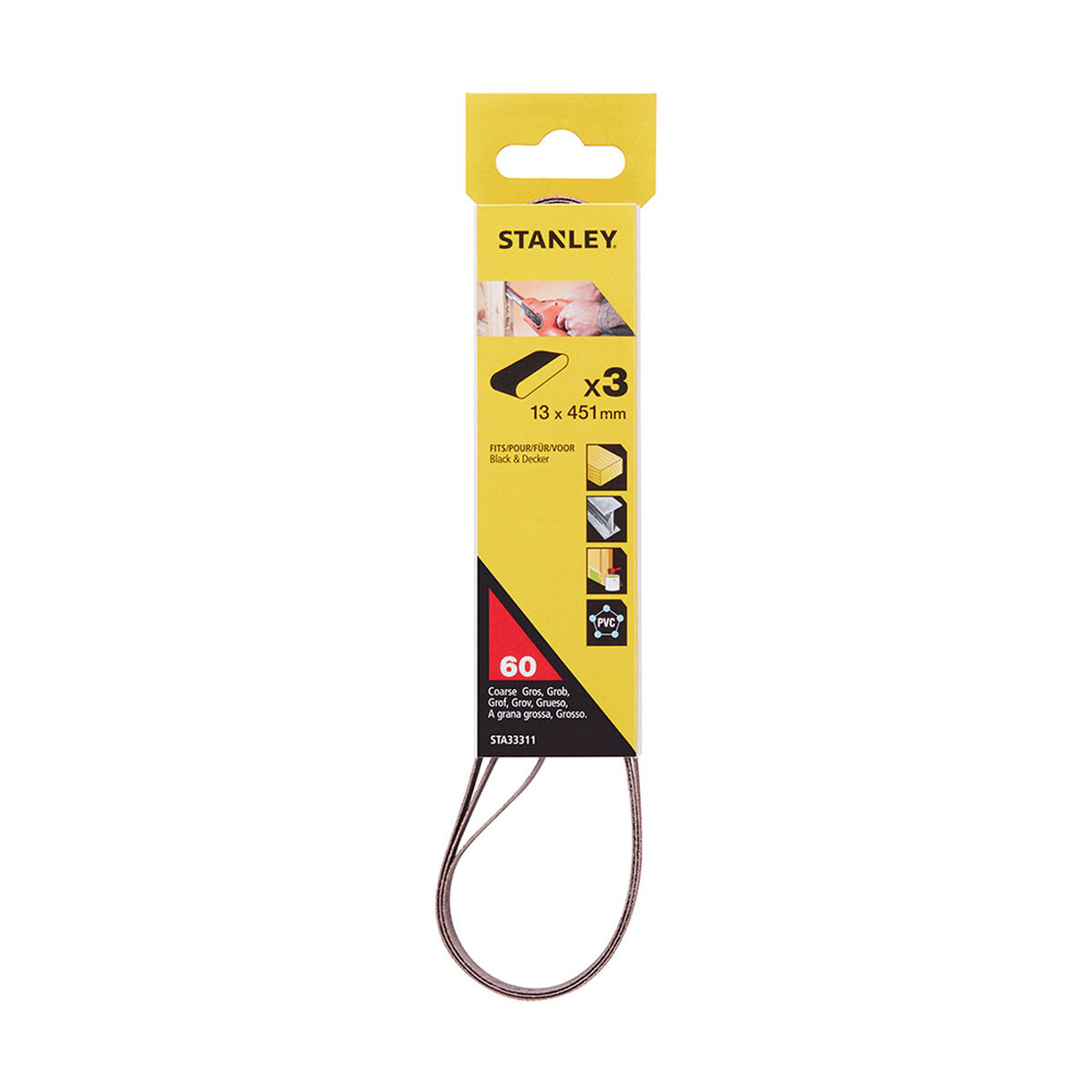 Ersättare till elektrisk nagelfil Stanley (3 antal) - 2