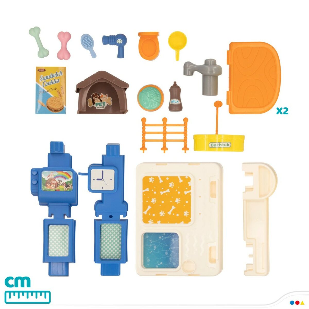Playset GoGo Friends Buss 4 antal - 4