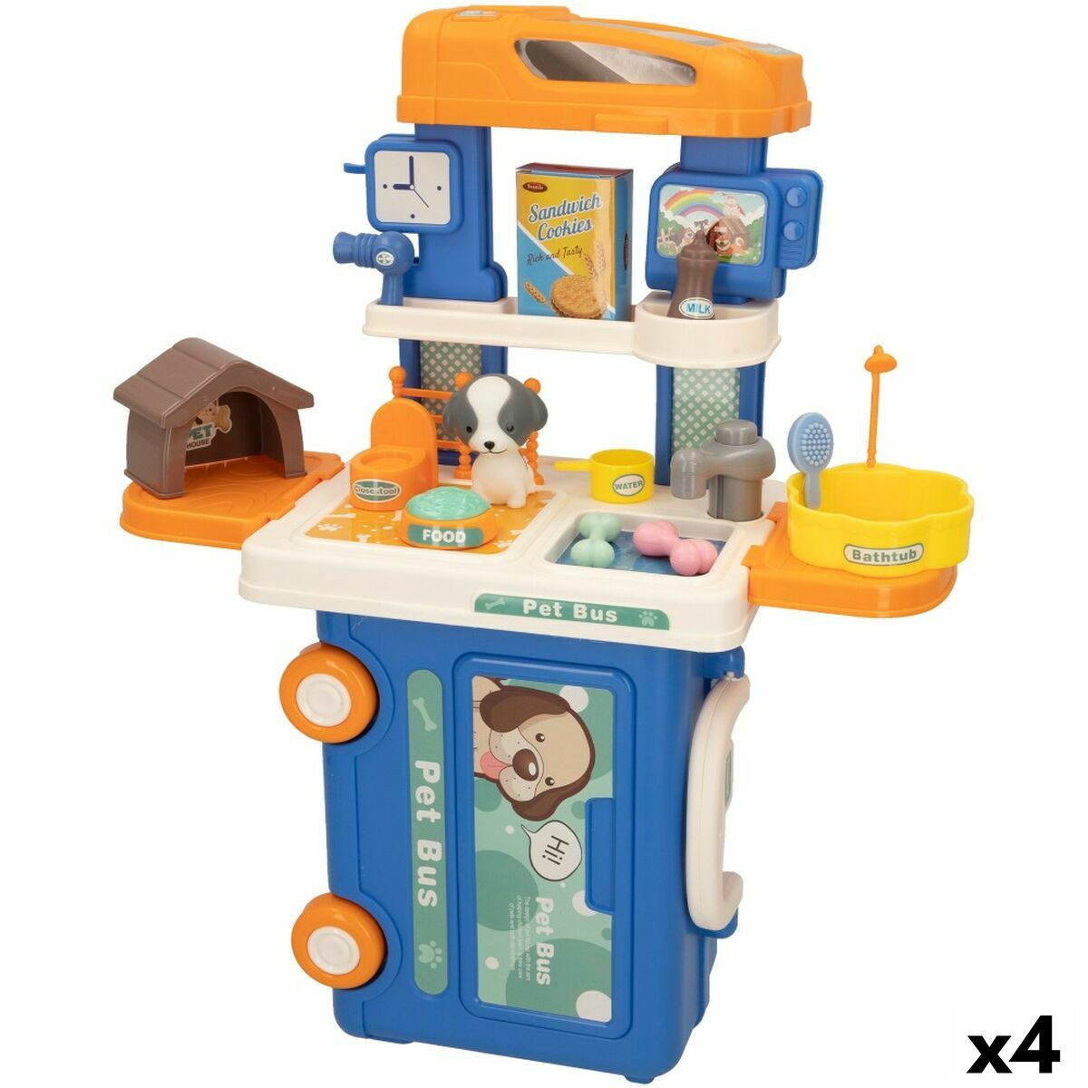 Playset GoGo Friends Buss 4 antal - 3