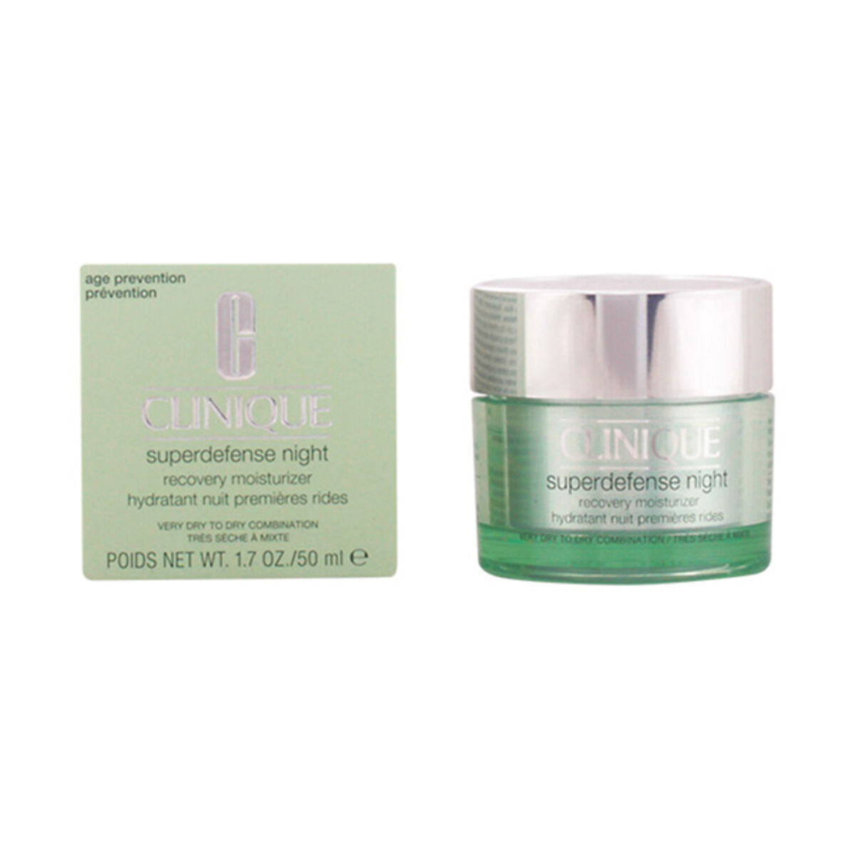 Nattkräm Clinique Superdefense Night 50 ml