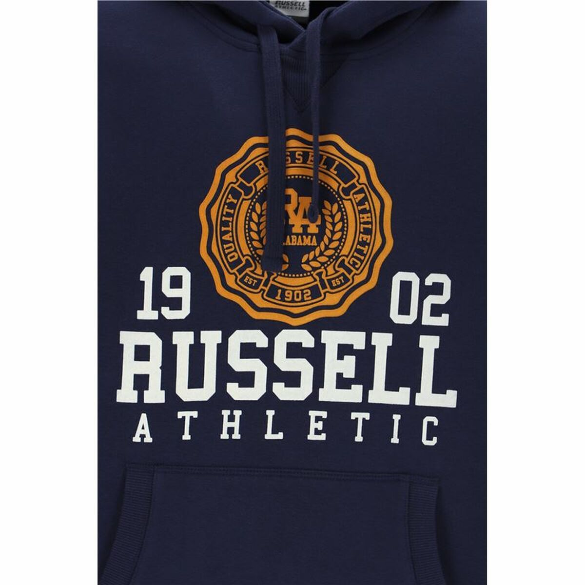 Tröja med huva Herr Russell Athletic Ath 1902 Marinblå - 2