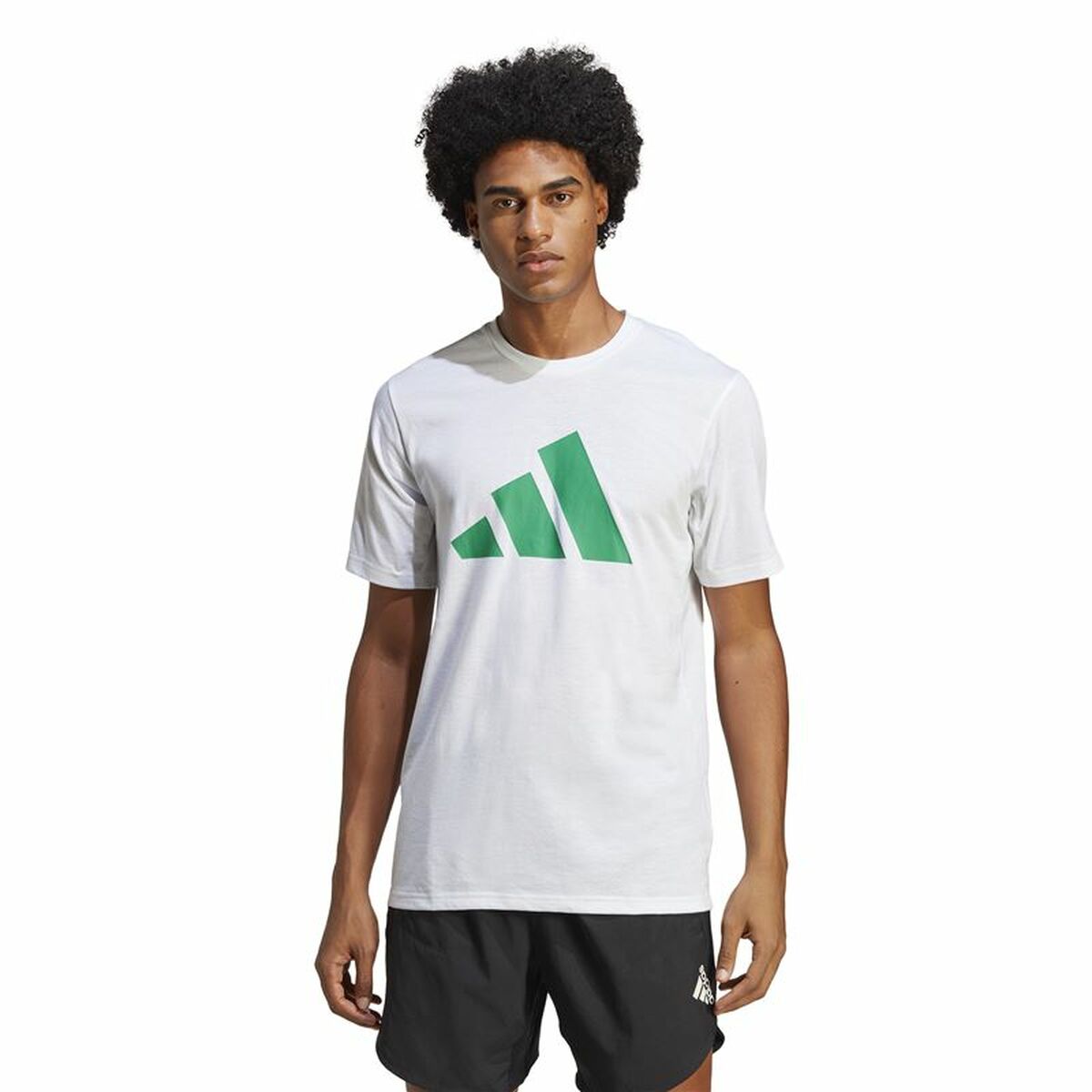 T-shirt med kortärm Herr Adidas Train Essentials Vit - 2
