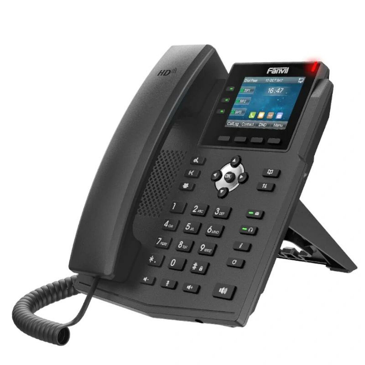 Markkabeltelefon Fanvil X3U Svart - 2