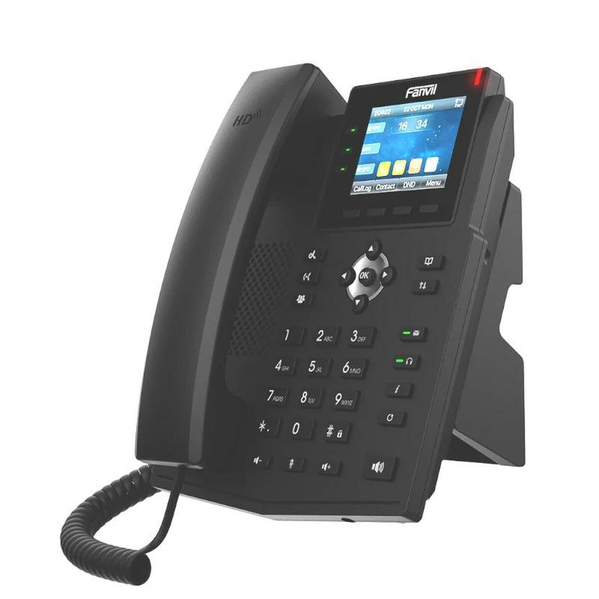 Markkabeltelefon Fanvil X3U Svart - 3