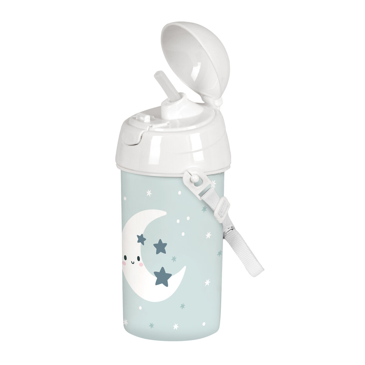 Vattenflaska Safta Luna Grå PVC 500 ml