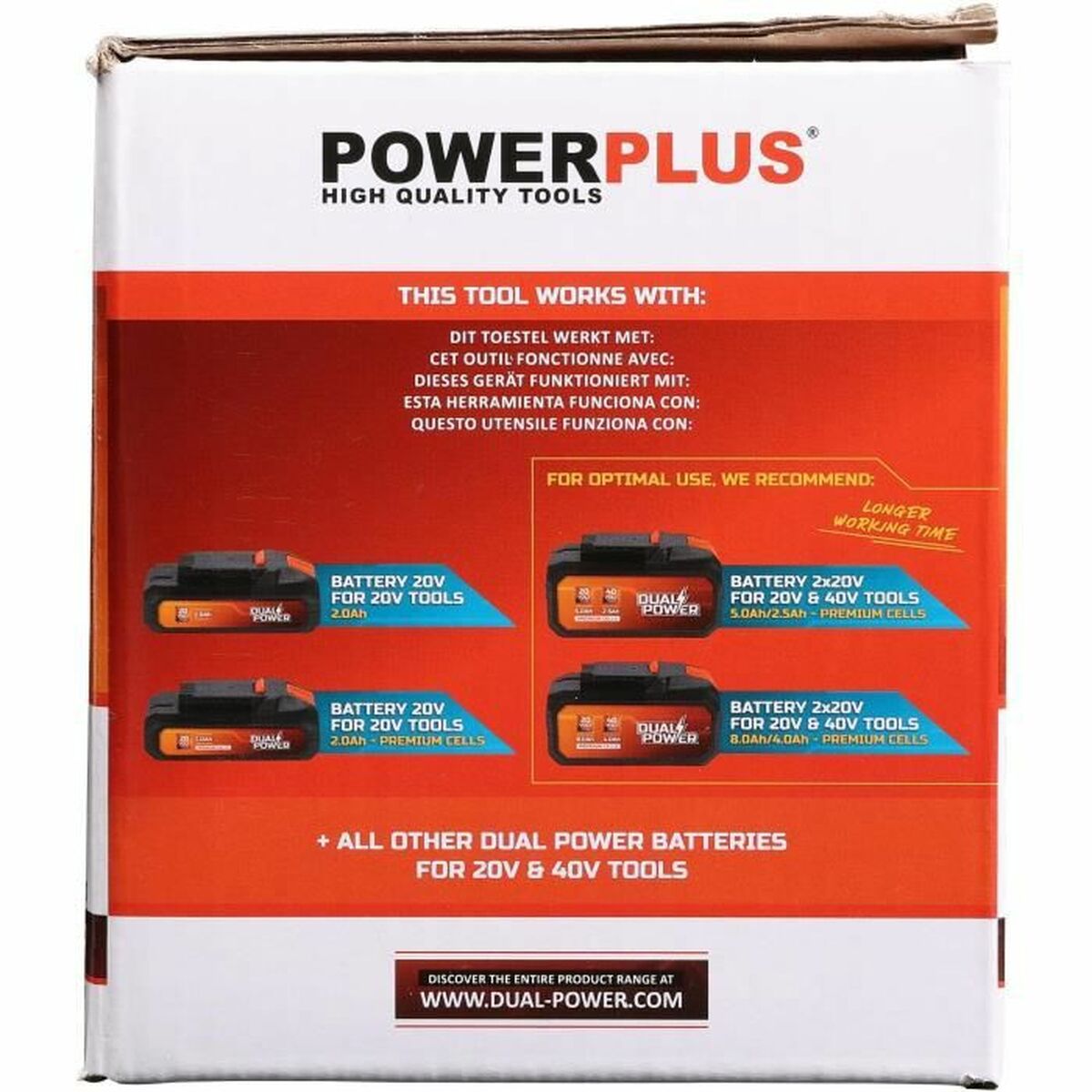 Vinkelslip Powerplus Powdp35100 20 V Ø 115 mm - 3