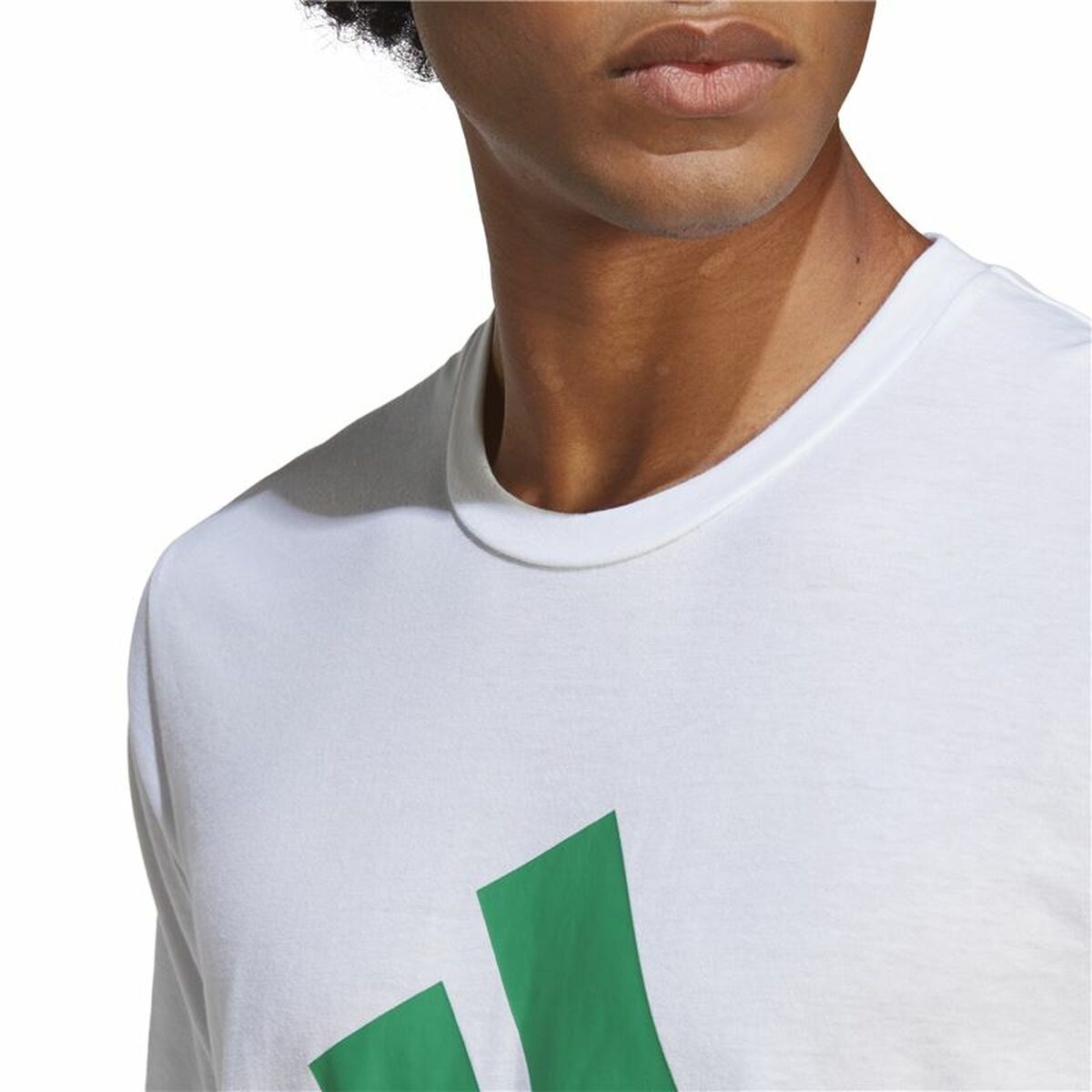 T-shirt med kortärm Herr Adidas Train Essentials Vit - 6