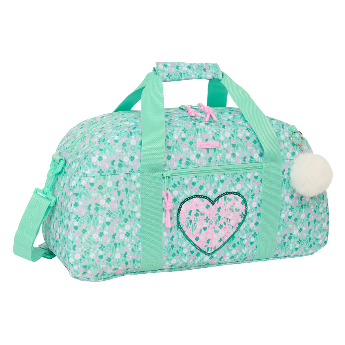 Sportväska Safta Cuore Mint 50 x 26 x 20 cm