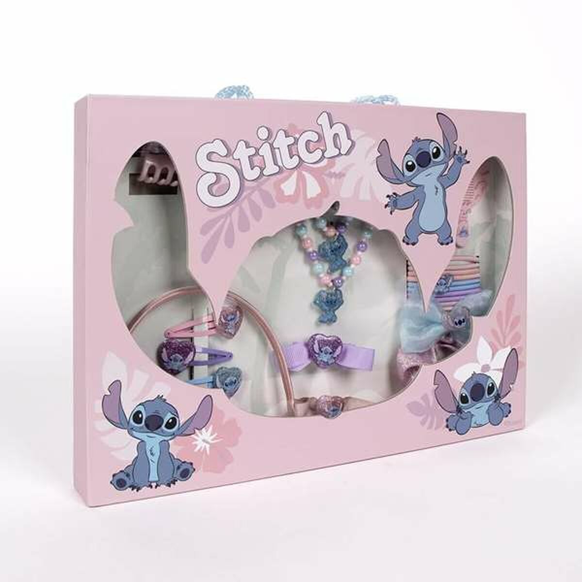 Hair accessories Stitch Rosa 24 Delar