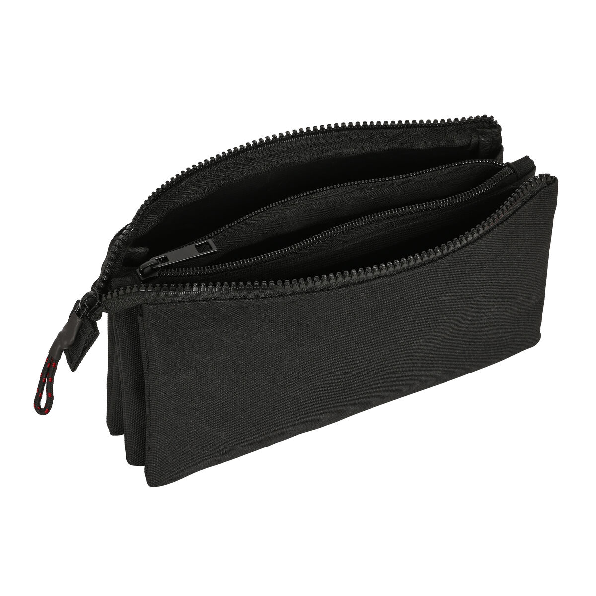 Tredubbel Carry-all Naruto Svart 22 x 12 x 3 cm - 3