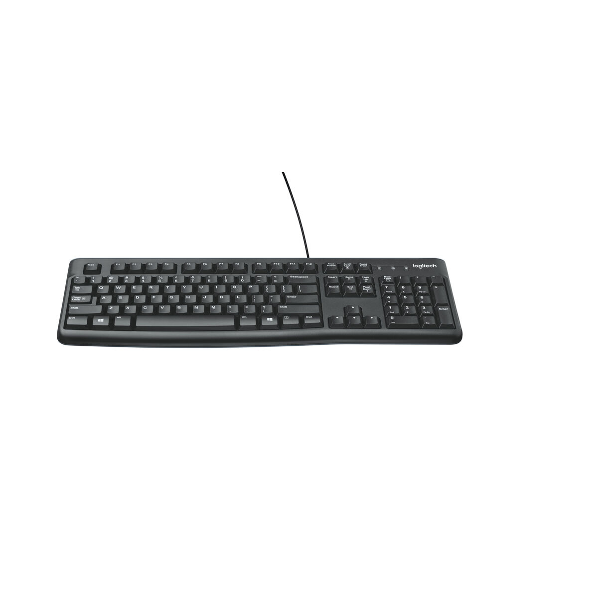Tangentbord Logitech K120 Svart Qwerty Spanska Qwerty US - 5