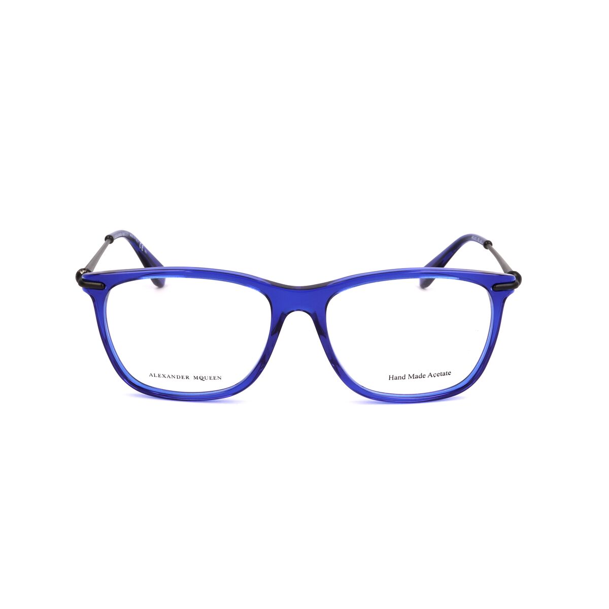 Glasögonbågar Alexander McQueen AMQ-4279-FTB Blå Ø 53 mm - 2