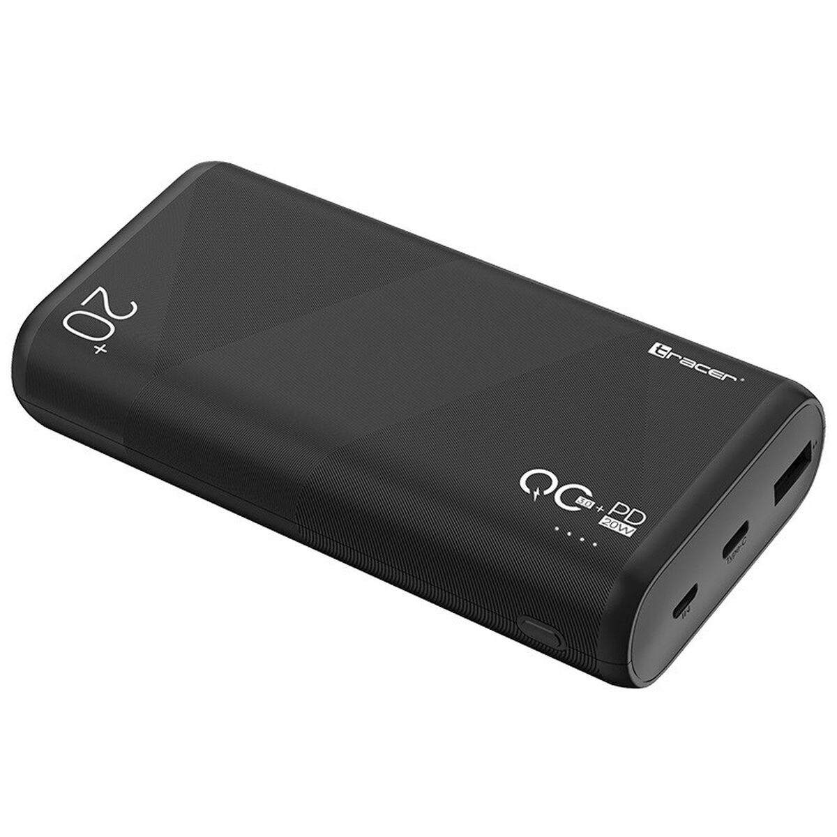 Power Bank Tracer AMOS Svart 20000 mAh