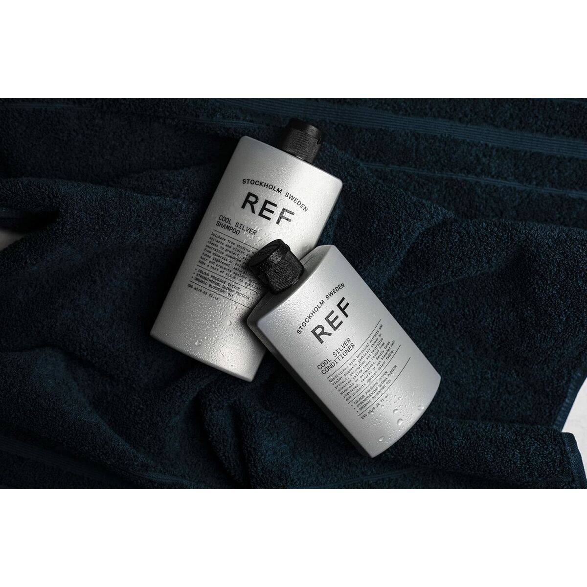 schampo med färg för blont hår REF Cool Silver 100 ml - 2