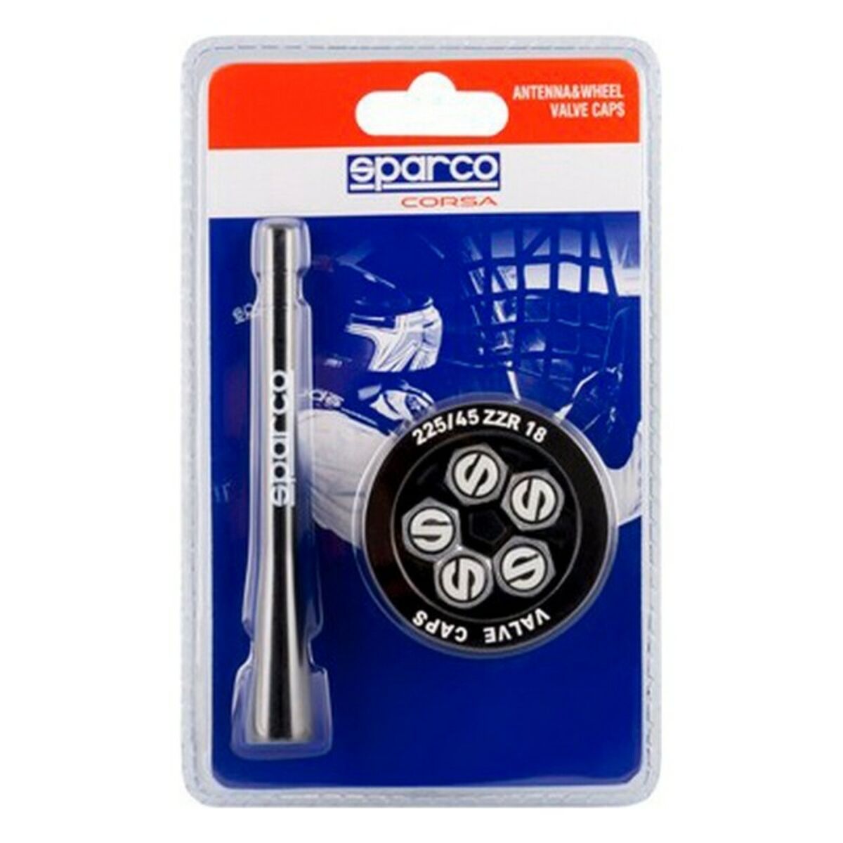 Bilantenn Sparco CS6 Svart - 5