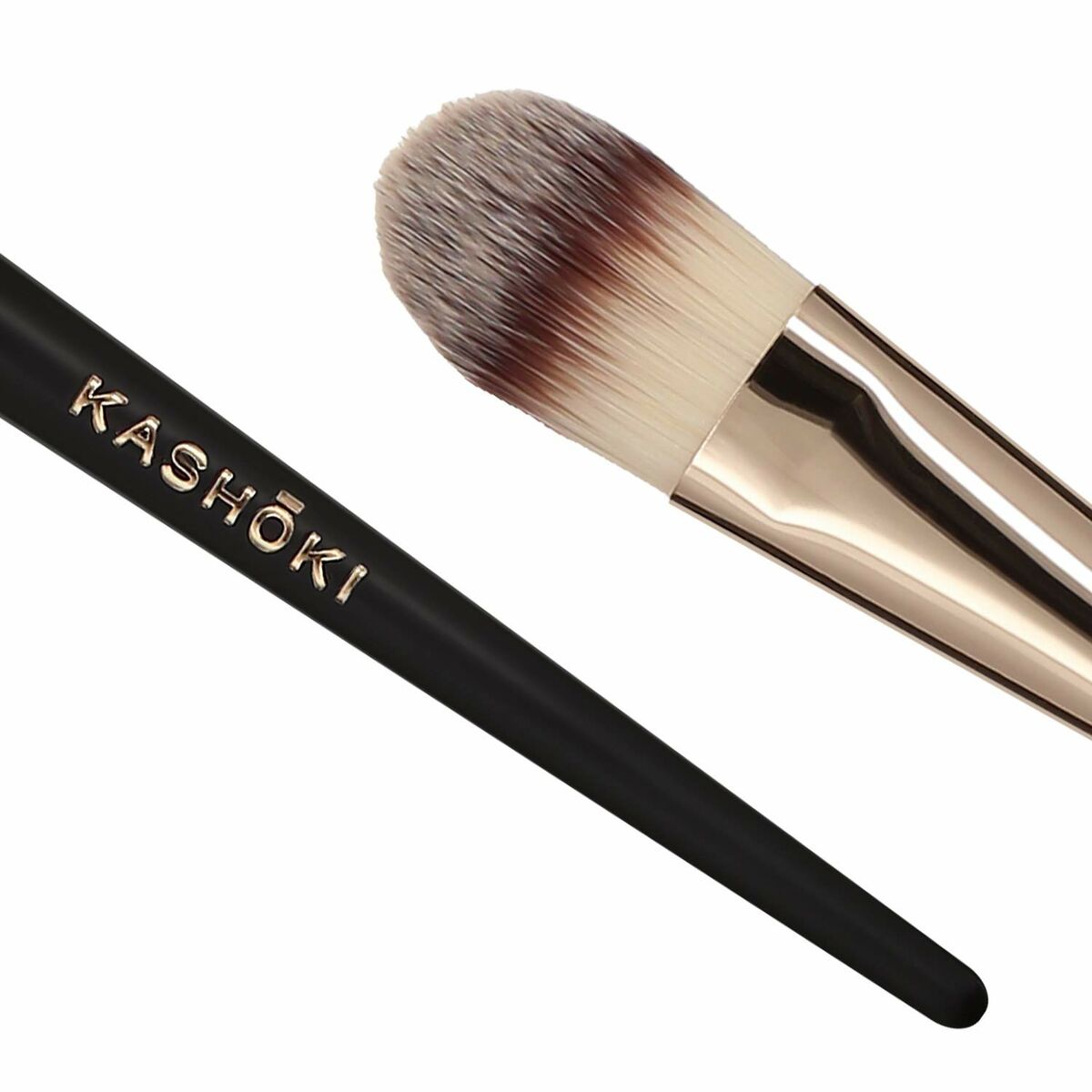 Borste för sminkbas Kash?ki Kashoki Platt (1 antal) - 5