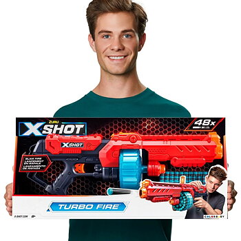 Pistol med Pilar Zuru TURBO FIRE