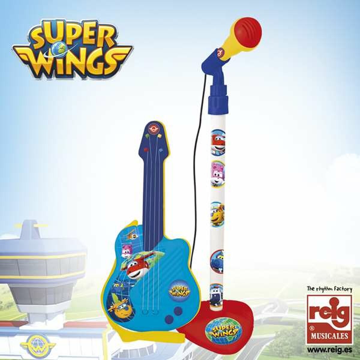 Gitarr för barn Reig Super Wings - 5