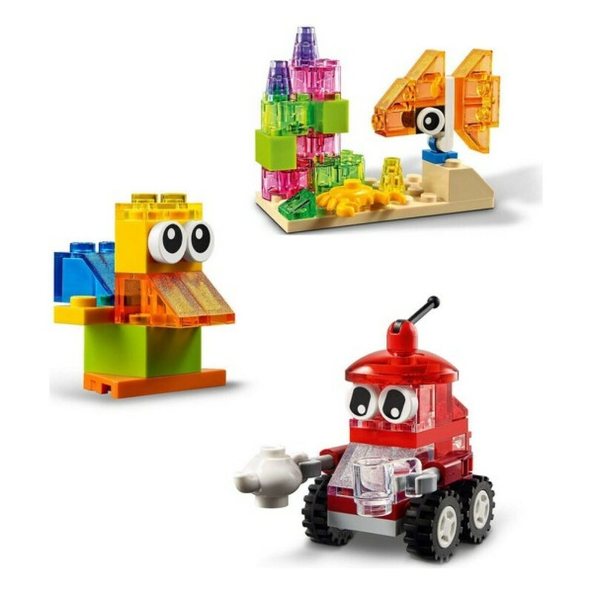 Byggsats Classic Transparent Bricks Lego 11013 Multicolour - 3
