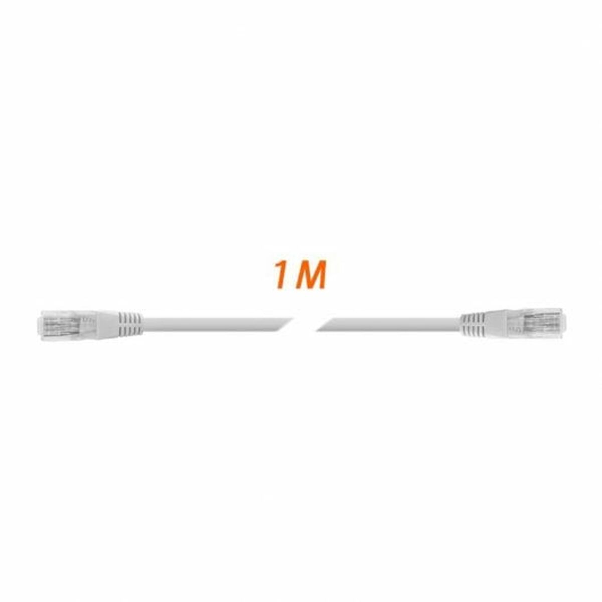 Nätkabel UTP Styv Kategori 6 PcCom 1 m - 2