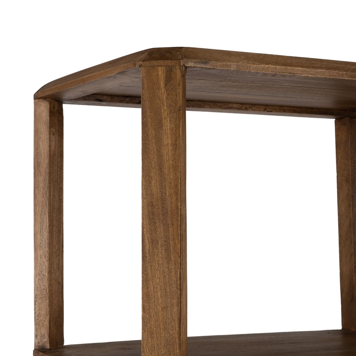 Bokhylla Brun Mangoträ 155 x 42 x 195 cm - 3