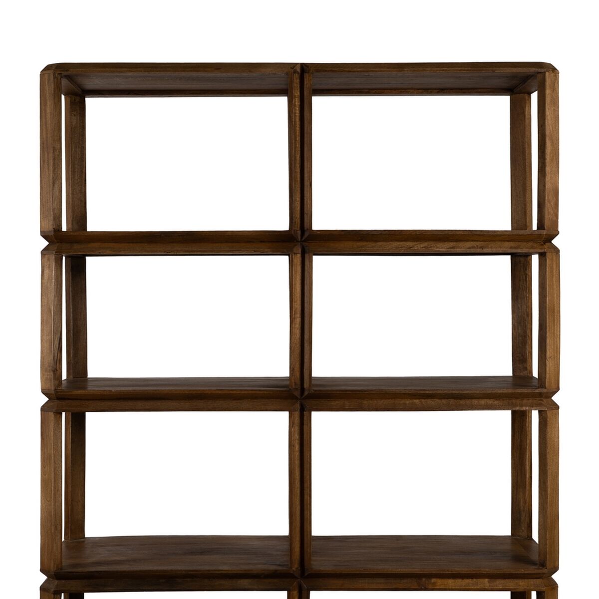 Bokhylla Brun Mangoträ 155 x 42 x 195 cm - 4