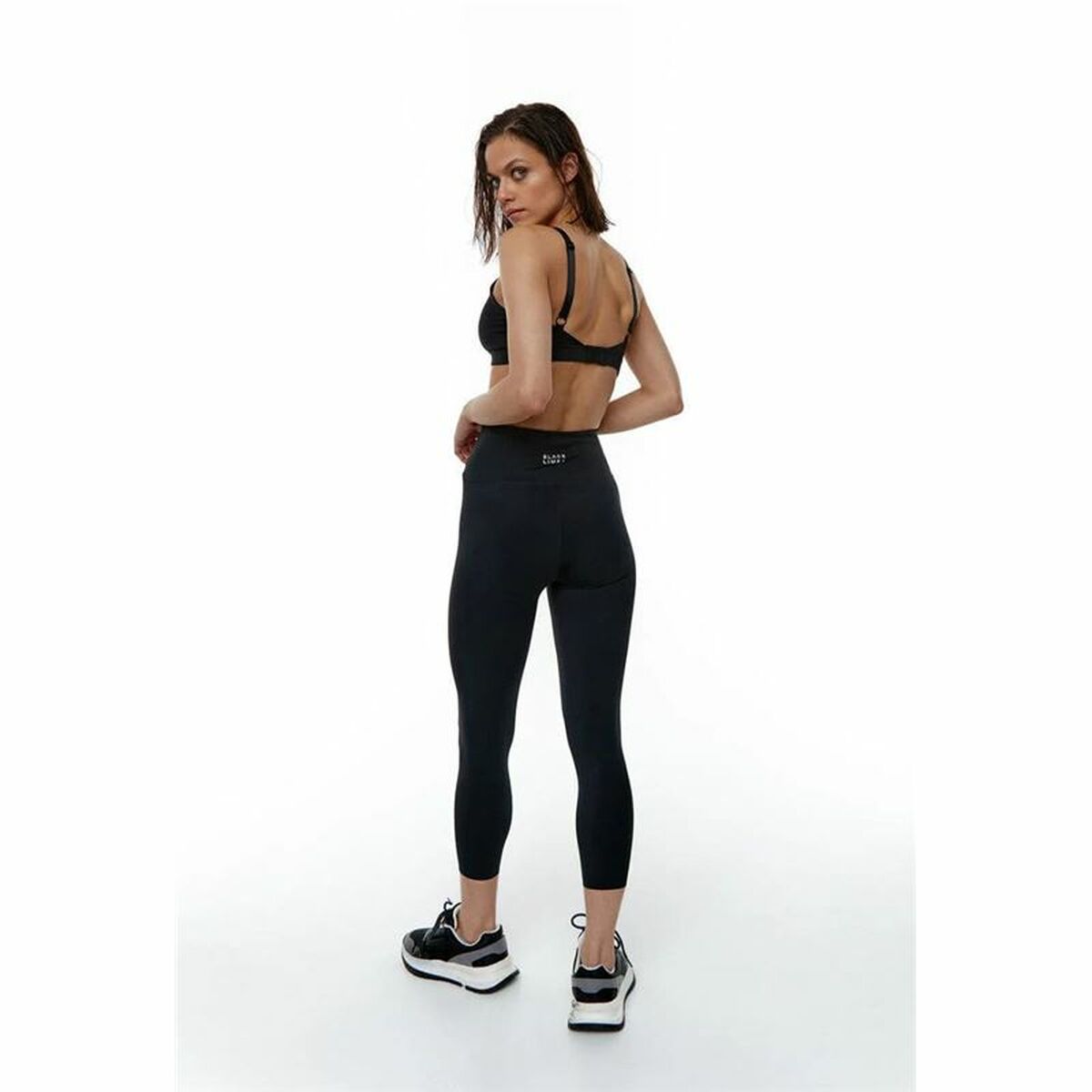 Sport-leggings, Dam Black Limba Capri Rocket Svart - 4