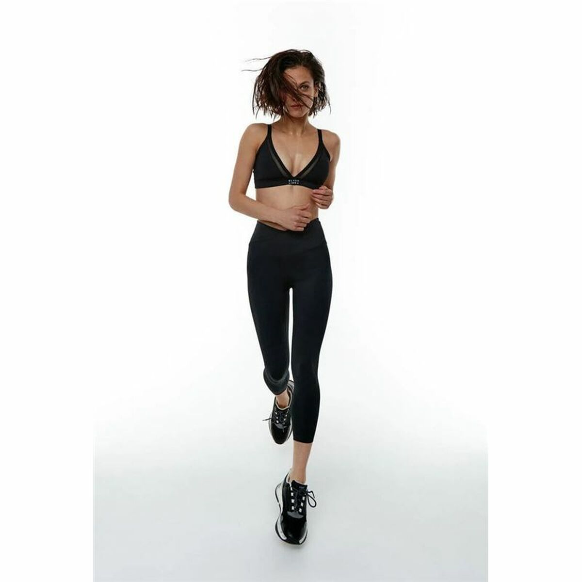 Sport-leggings, Dam Black Limba Capri Rocket Svart - 5