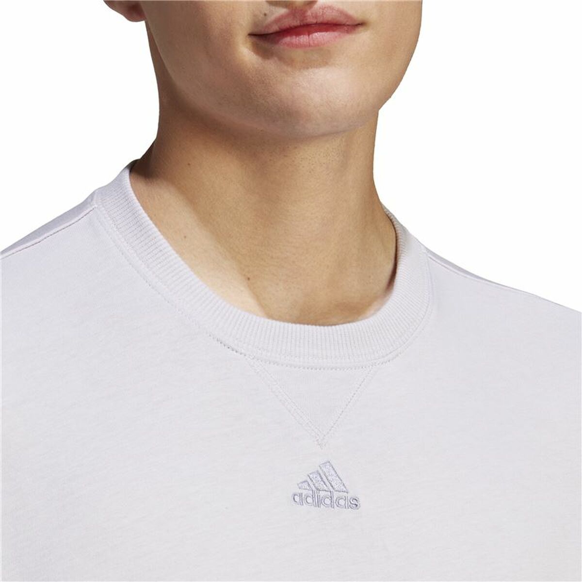 T-shirt med kortärm Herr Adidas All Szn Lila - 7