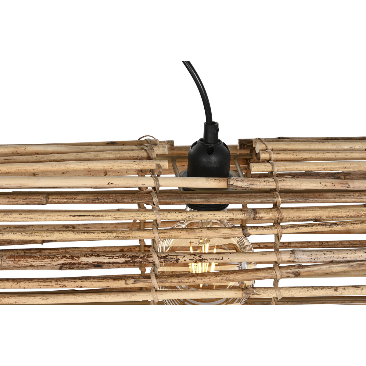 Taklampa DKD Home Decor Brun 50 W 100 x 20 x 20 cm - 2