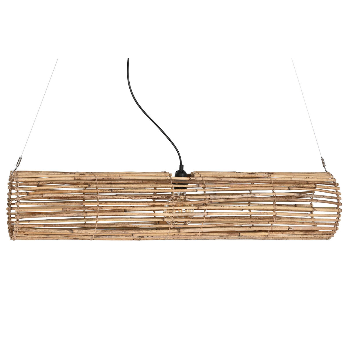 Taklampa DKD Home Decor Brun 50 W 100 x 20 x 20 cm - 4