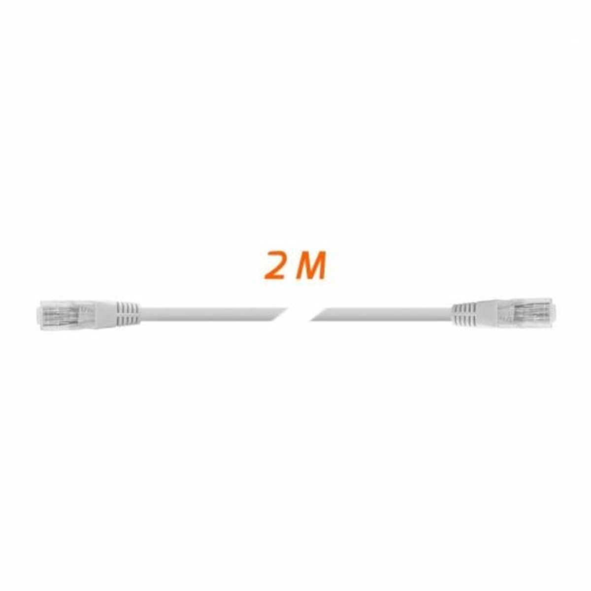 Nätkabel UTP Styv Kategori 6 PcCom 2 m - 2