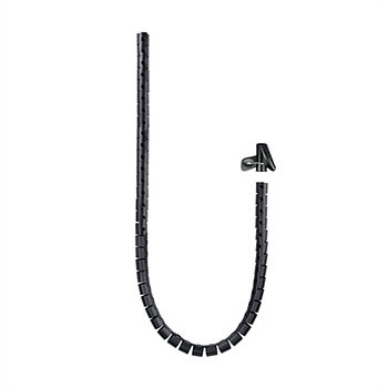 Kabelorganiserare NANOCABLE 10.36.0002-BK Svart Plast