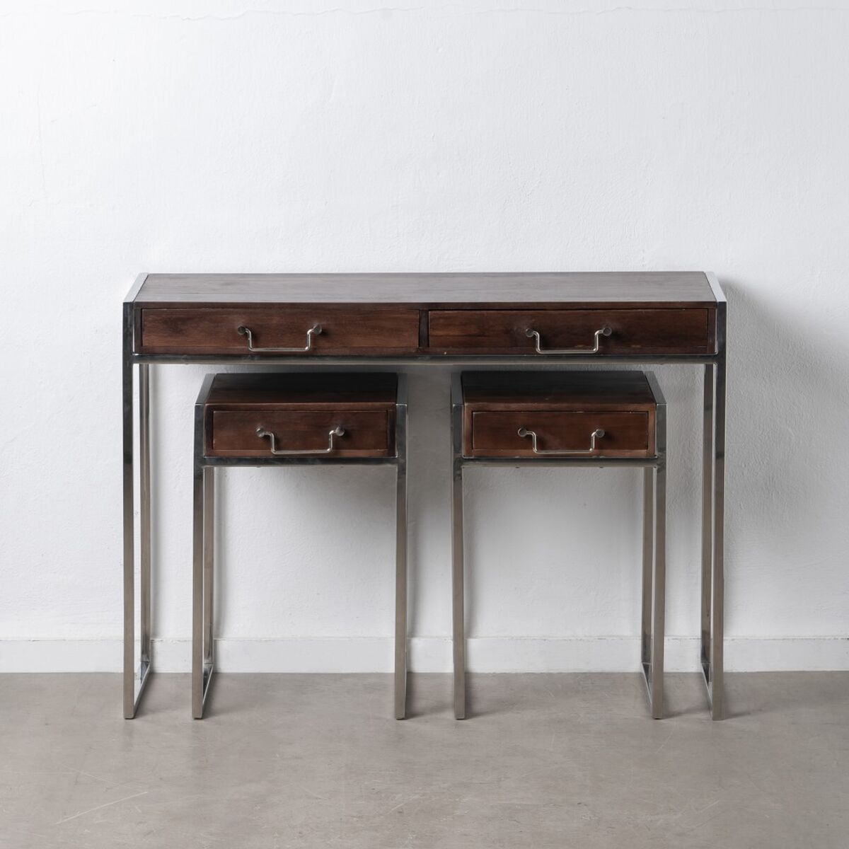 Möbelpaket Brun Silvrig 114 x 40,6 x 81,3 cm