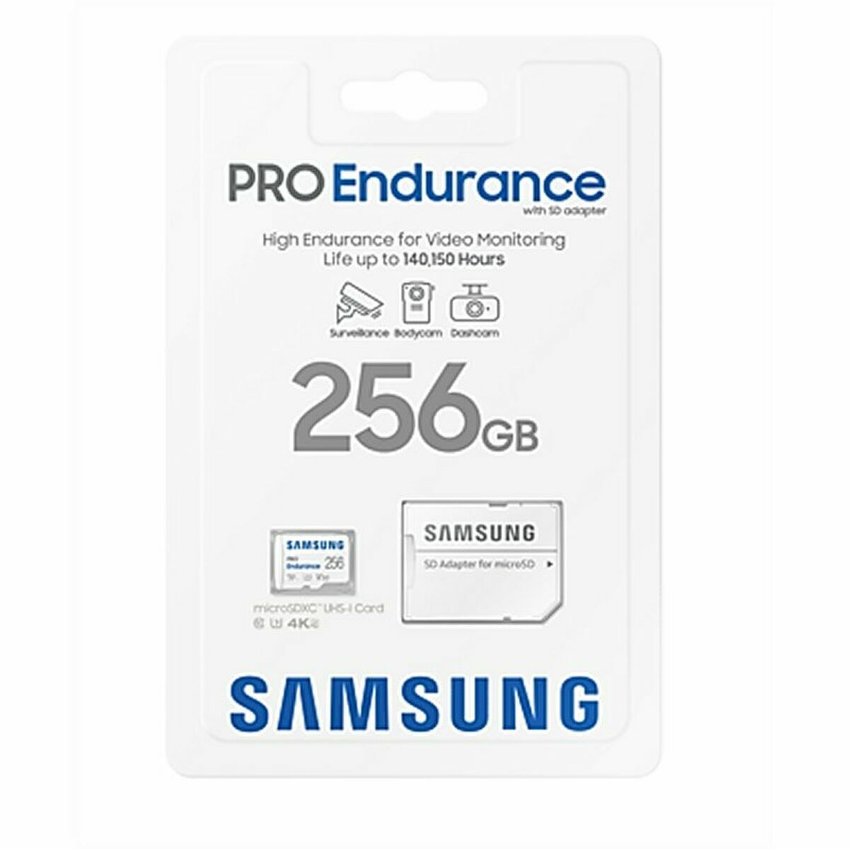 Micro-SD Minneskort med Adapter Samsung MB-MJ256K 256 GB - 4