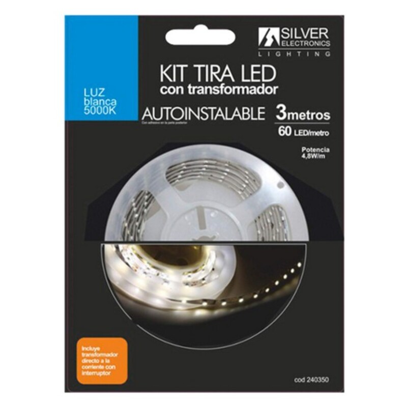 LED trakovi Silver Electronics 240350 5000K Blanco 3M - 2