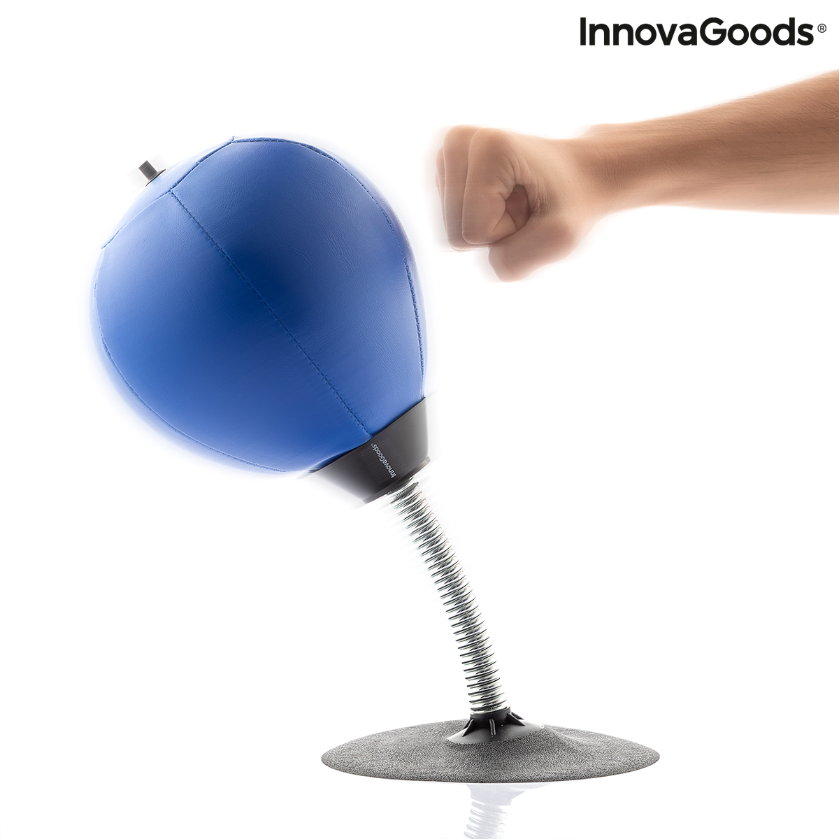 Anti-stress uppblåsbar boxningsställe för skrivbord Hittres InnovaGoods - 4
