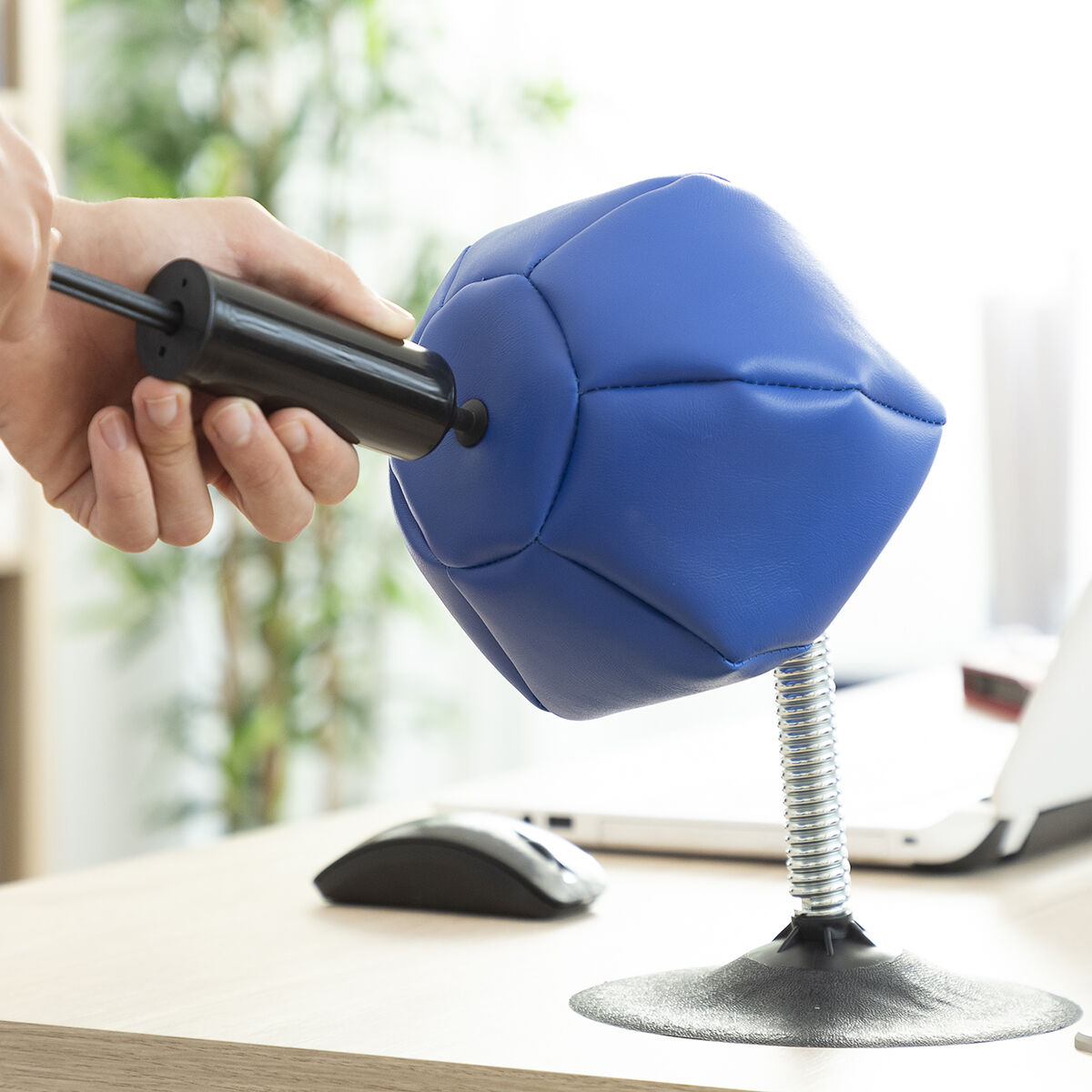 Anti-stress uppblåsbar boxningsställe för skrivbord Hittres InnovaGoods - 22