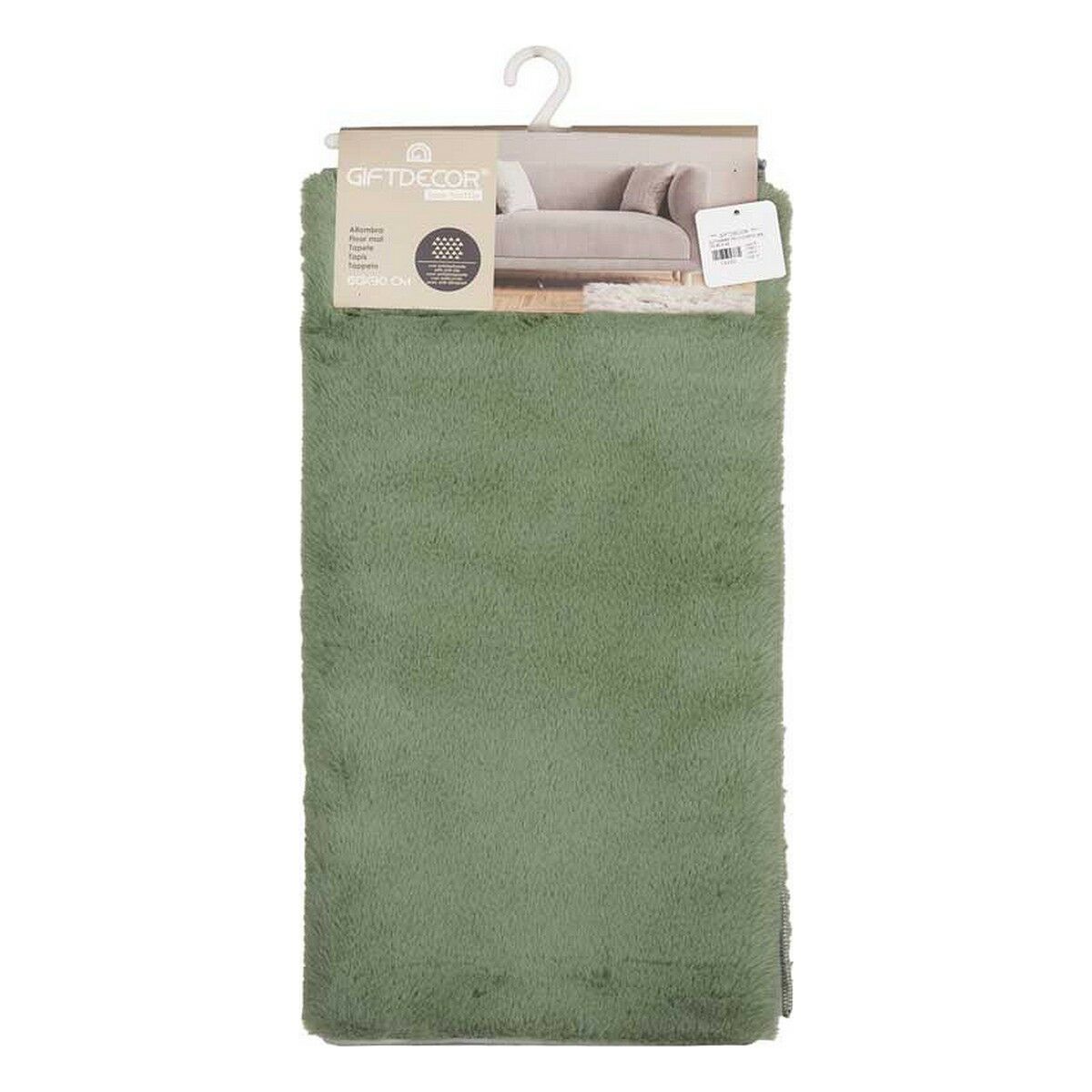 Matta Gift Decor Grön Polyester 90 x 0,25 x 60 cm - 6
