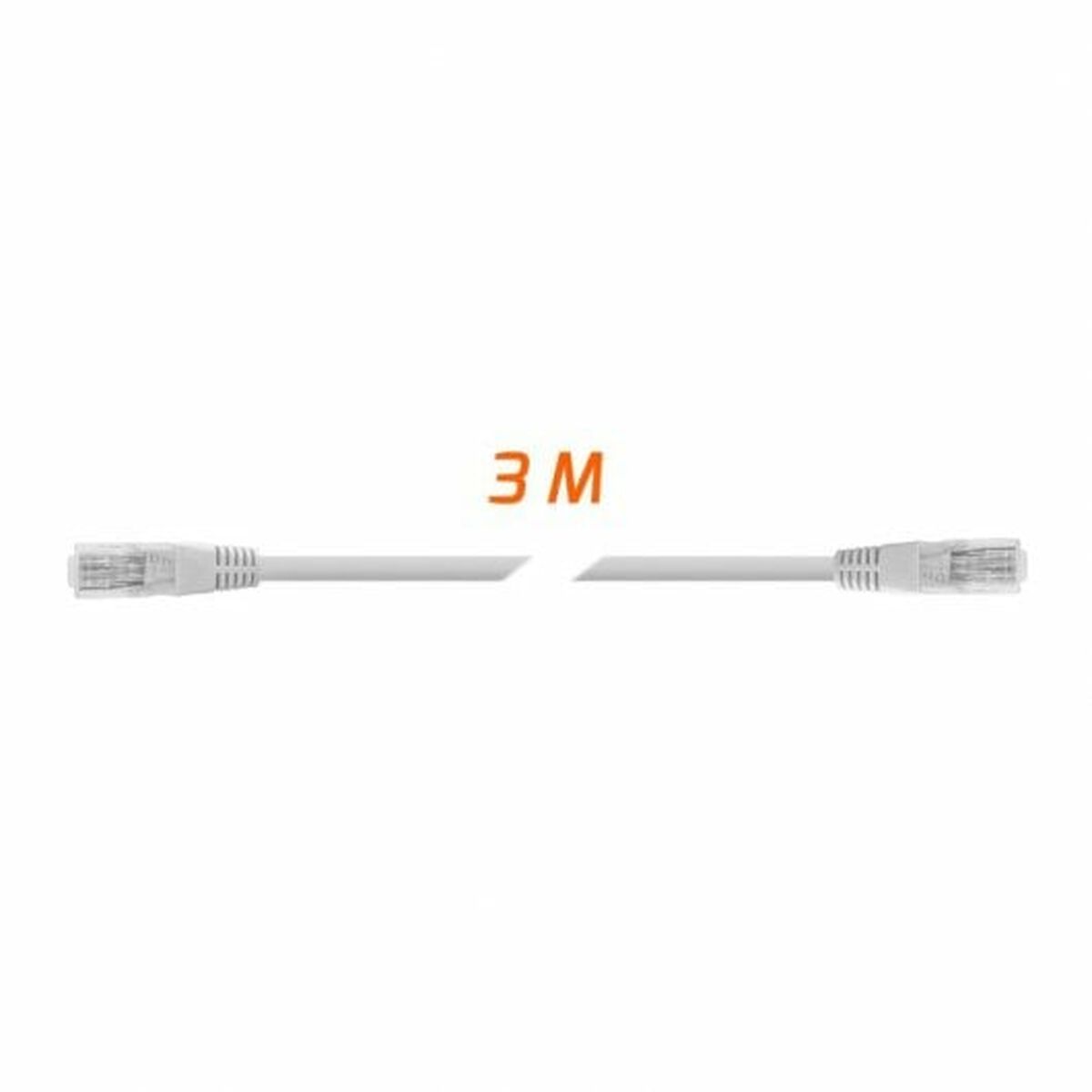 Nätkabel UTP Styv Kategori 6 PcCom 3 m - 2