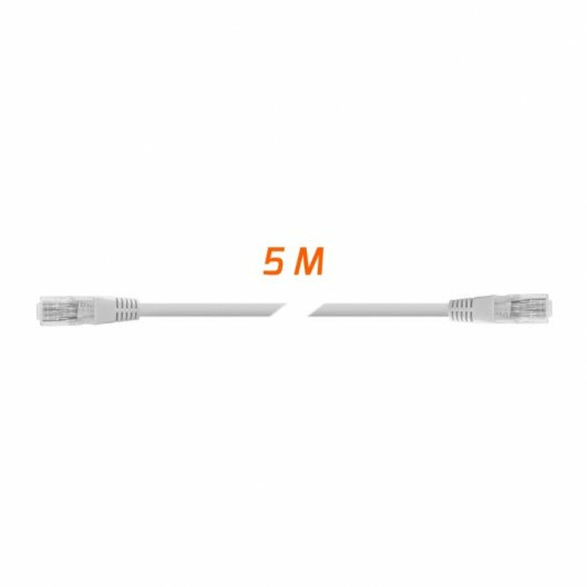 Nätkabel UTP Styv Kategori 6 PcCom 5 m - 2