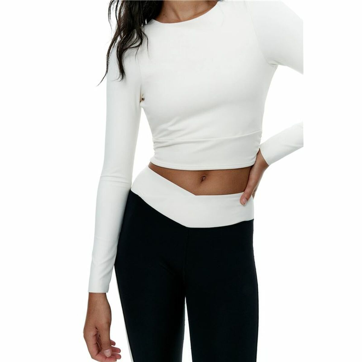 Sport-leggings, Dam Black Limba Shadow Line Svart - 6