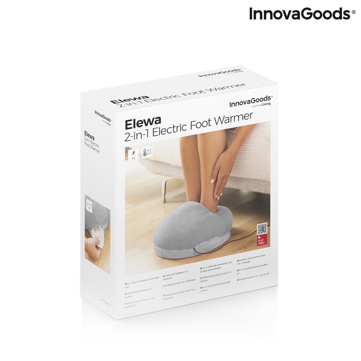 Elektrisk fotvärmare 2-i-1 Elewa InnovaGoods - 2
