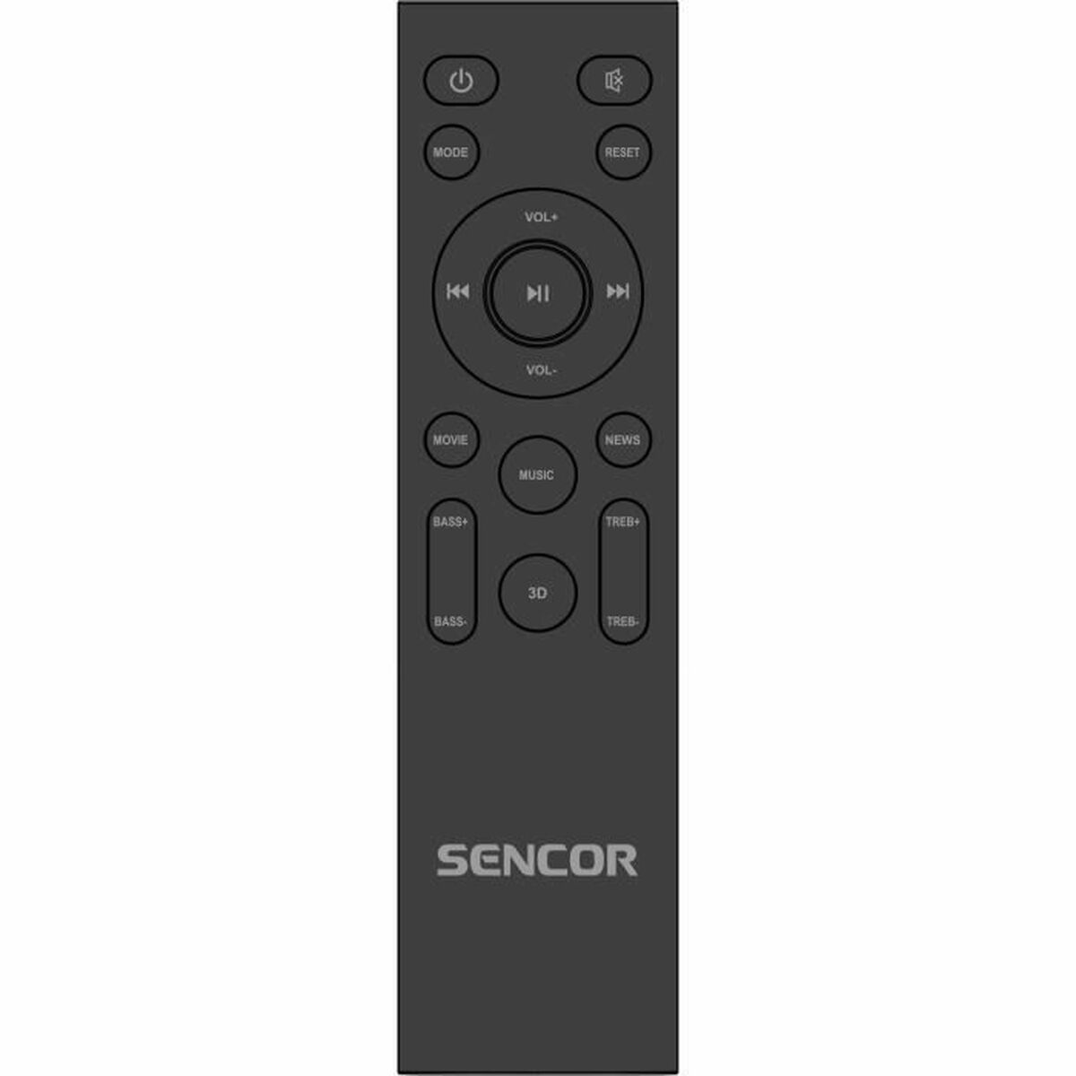Soundbar Sencor SSB 4450BS Svart Grå 200 W - 6