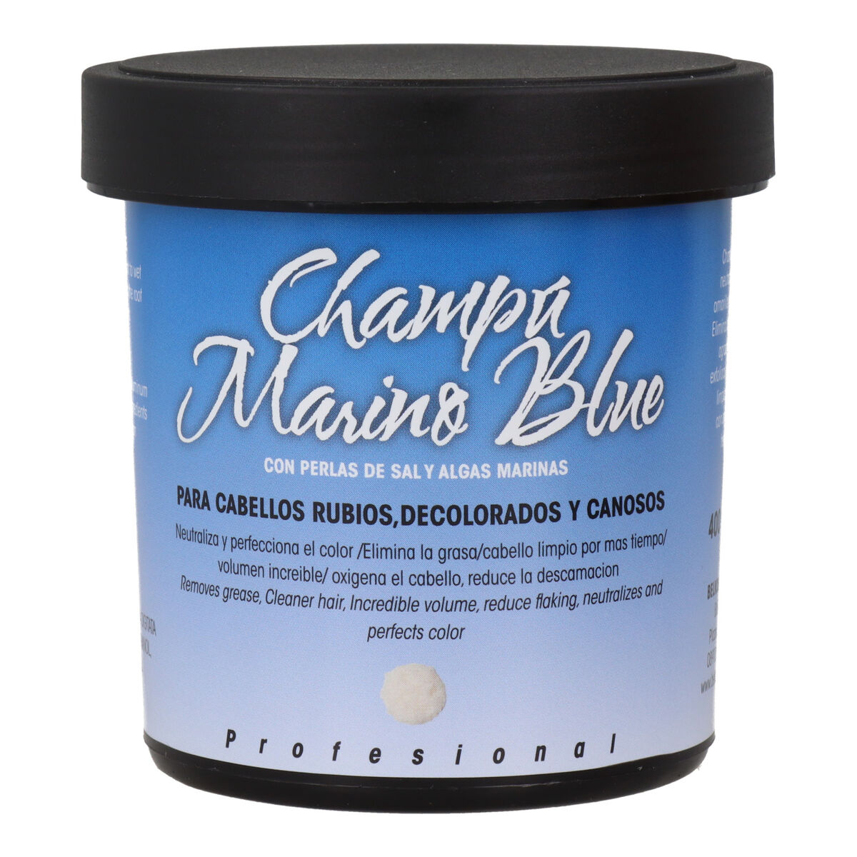 Schampo för blont eller gått hår Belkos Marino Blue 400 g